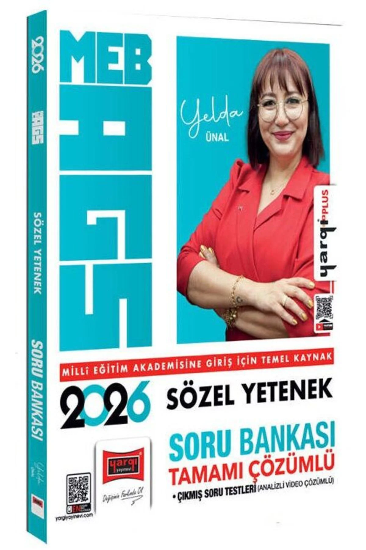 Yargı 2026 MEB-AGS Sözel Yetenek Soru Bankası Çözümlü - Yelda Üna