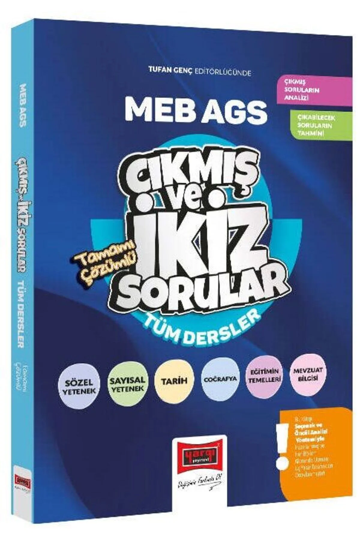 Yargı 2026 MEB-AGS Tüm Dersler Çıkmış ve İkiz Sorular Çözümlü - T