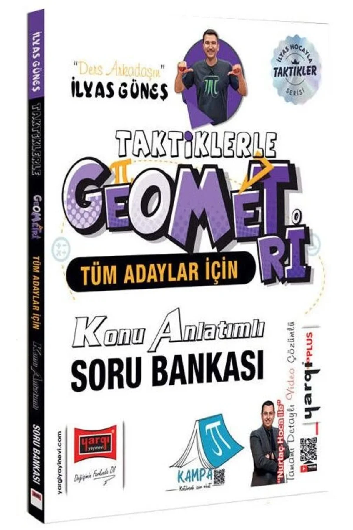 Yargı 2026 YKS TYT AYT KPSS Tüm Adaylar İçin Taktiklerle Geometri Konu Anlatımlı Soru Bankası Çözüml
