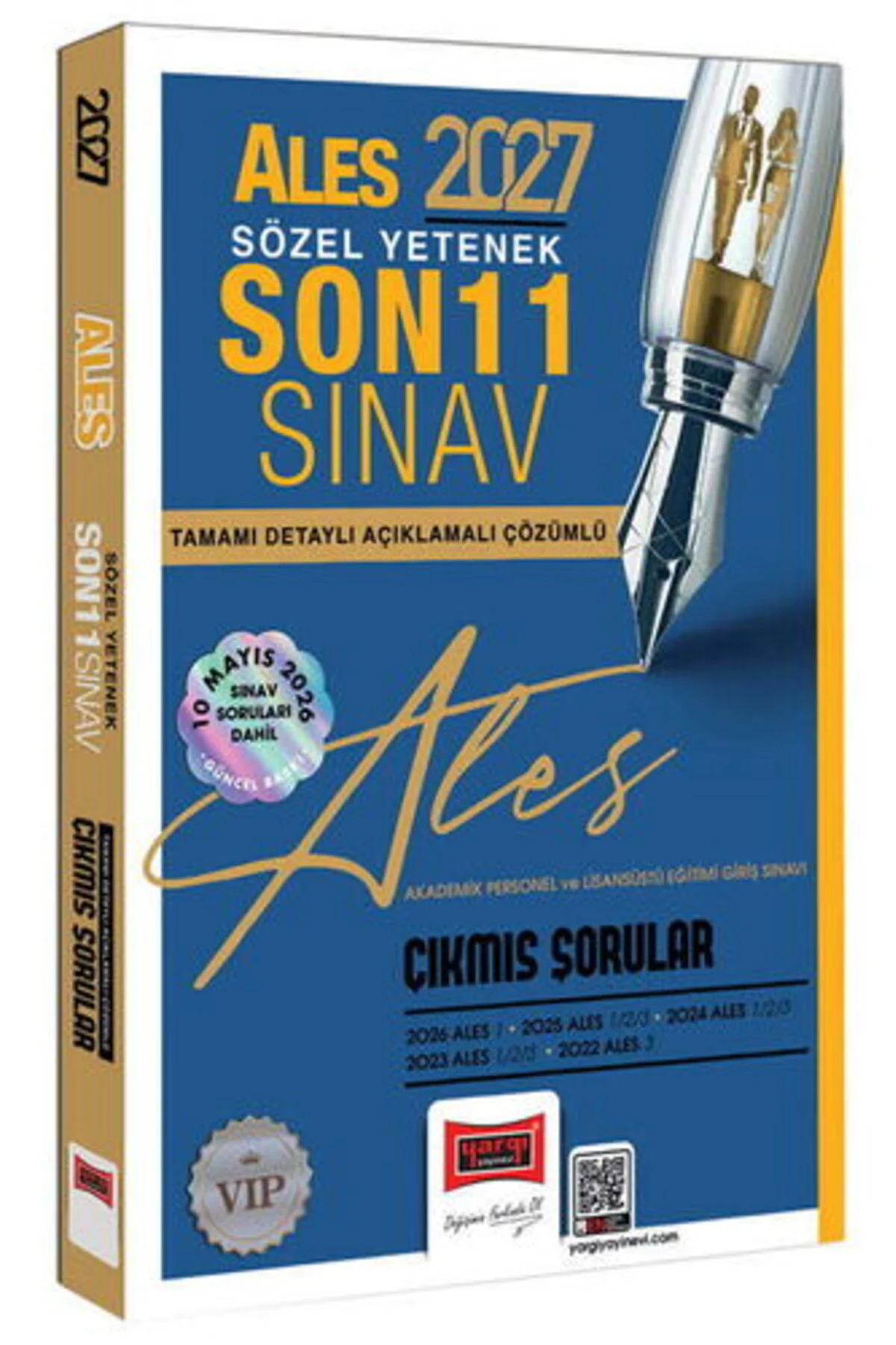 Yargı 2027 ALES Sözel Yetenek Son 11 Sınav Tamamı Çözümlü Çıkmış Sorular Yargı 2027 ALES Sözel Yetenek Son 11 Sınav Tamamı Çözümlü Çıkmış Sorular
