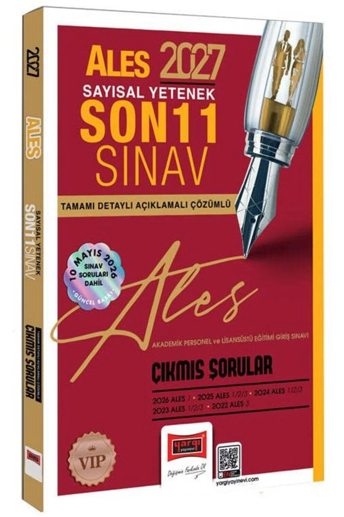 Yargı 2027 ALES VIP Sayısal Yetenek Çıkmış Sorular Son 11 Sınav Çözümlü Yargı 2027 ALES VIP Sayısal Yetenek Çıkmış Sorular Son 11 Sınav Çözümlü