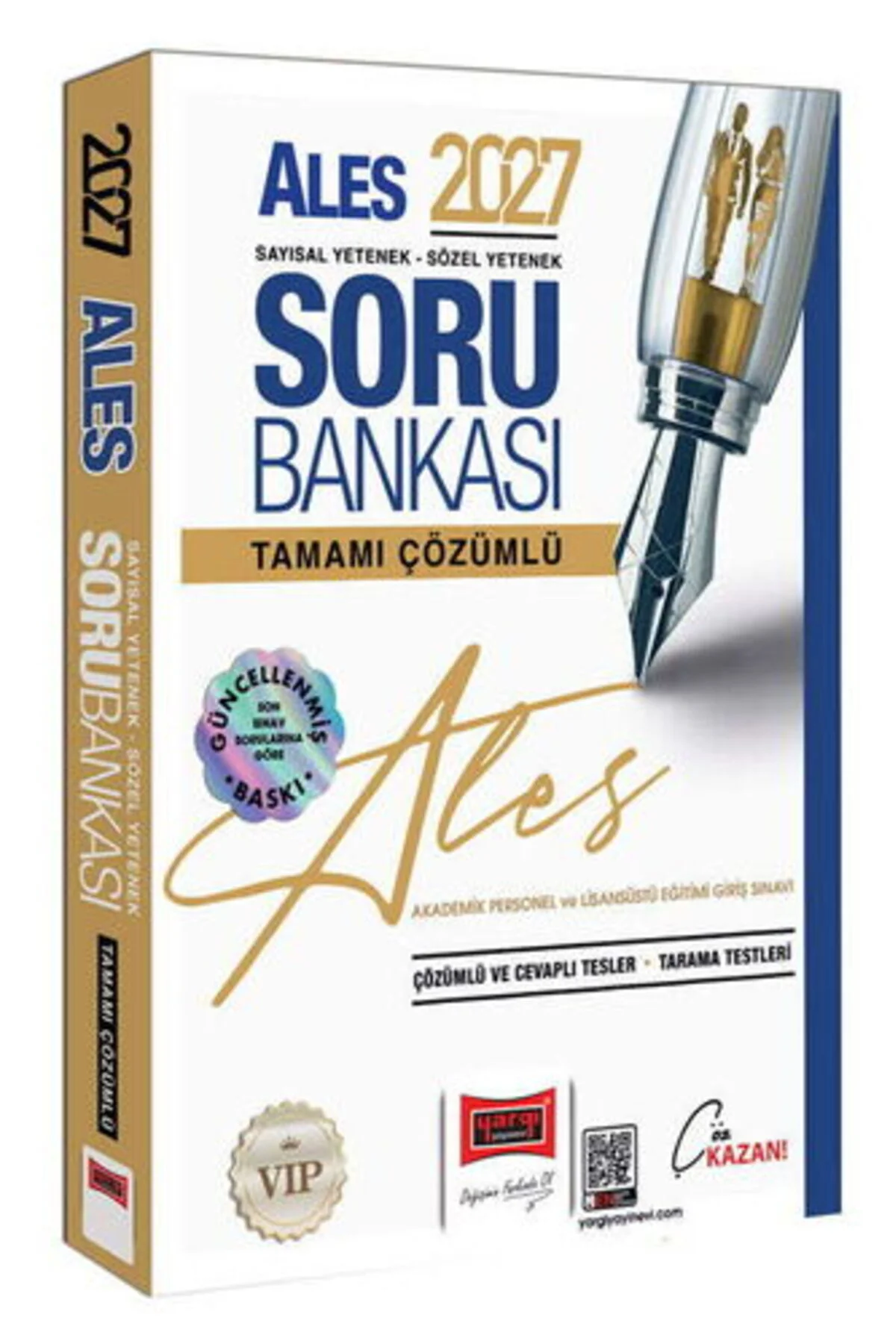 Yargı 2027 ALES VİP Sayısal-Sözel Yetenek Tamamı Çözümlü Soru Bankası