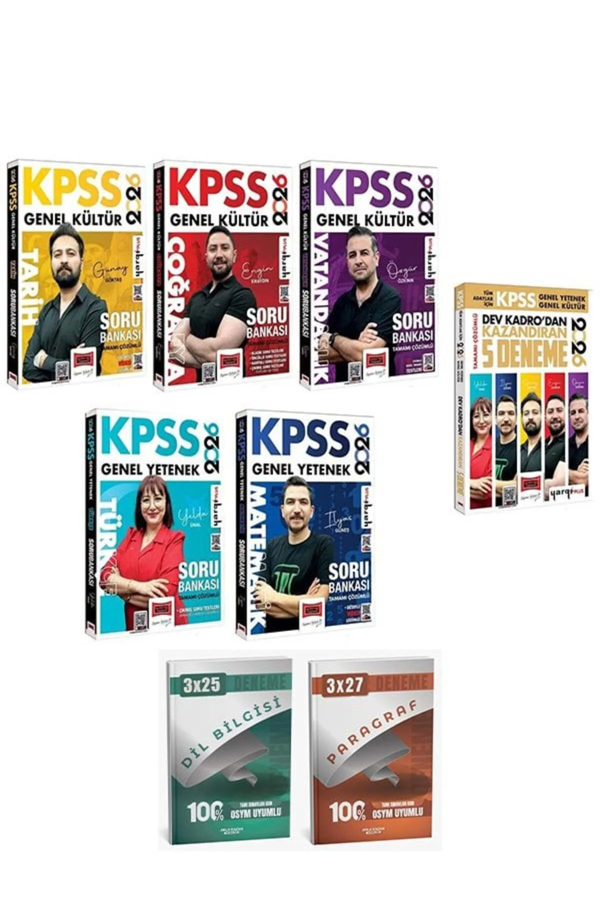 Yargı + Anla Kazan 2026 KPSS Genel Yetenek Genel Kültür Soru Bank