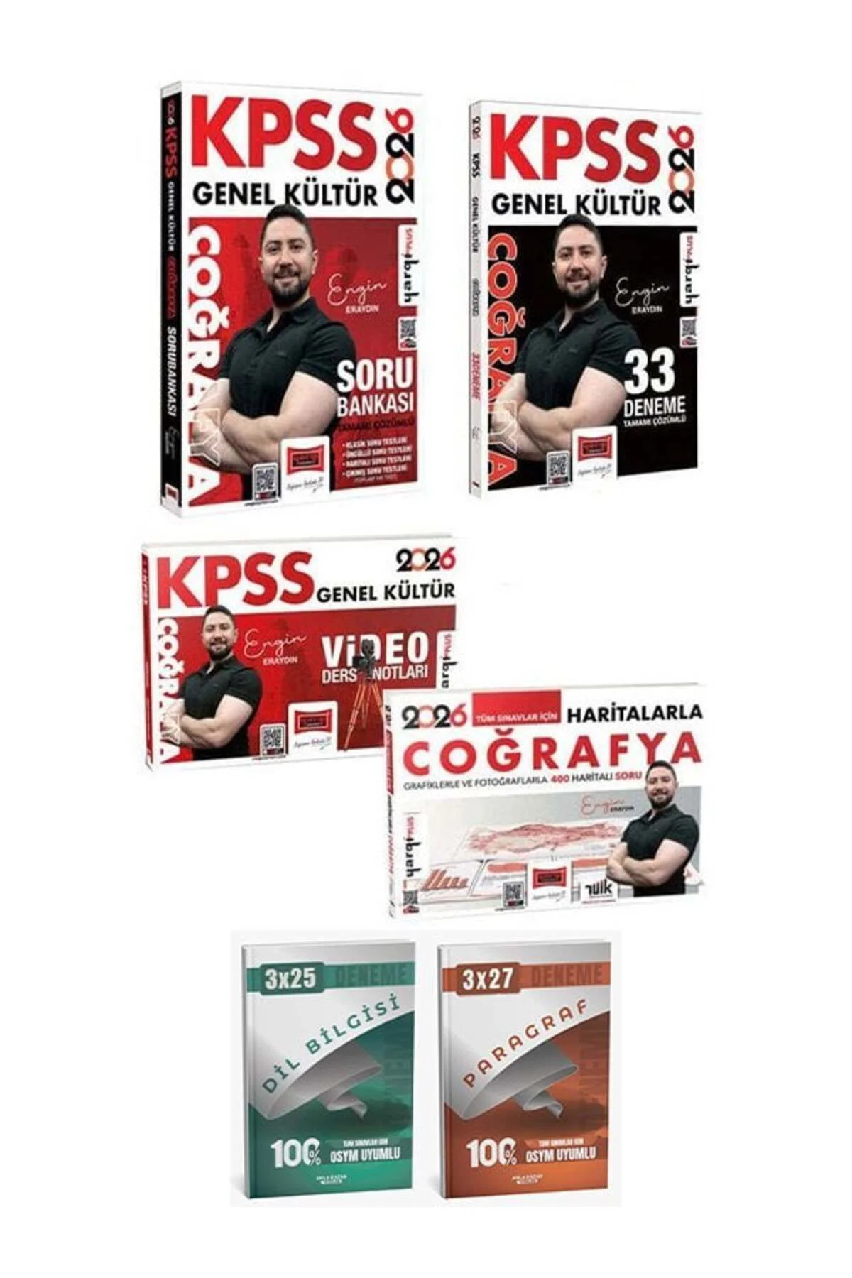 Yargı + Anla Kazan 2026 KPSS Coğrafya Haritalarla + Video Ders Notları + Soru Bankası + 33 Deneme 4