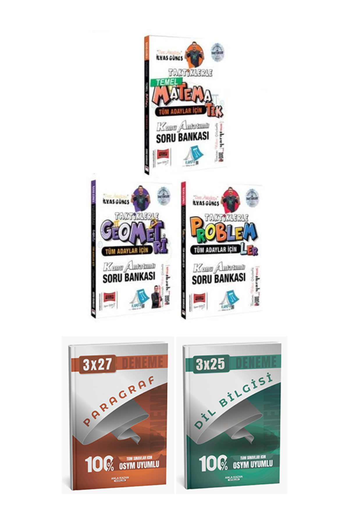 Anla Kazan Yayinlar Yargi + Anla Kazan 2026 Tüm Sinavlar İçin Geometri Matematik Prob