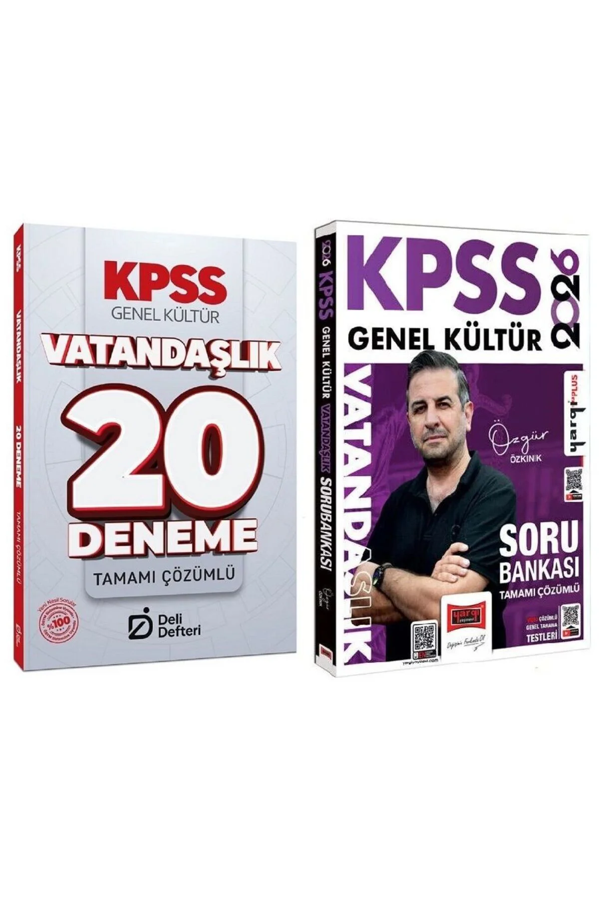 Yargı + Deli Defteri 2026 KPSS Vatandaşlık Soru Bankası + 20 Dene