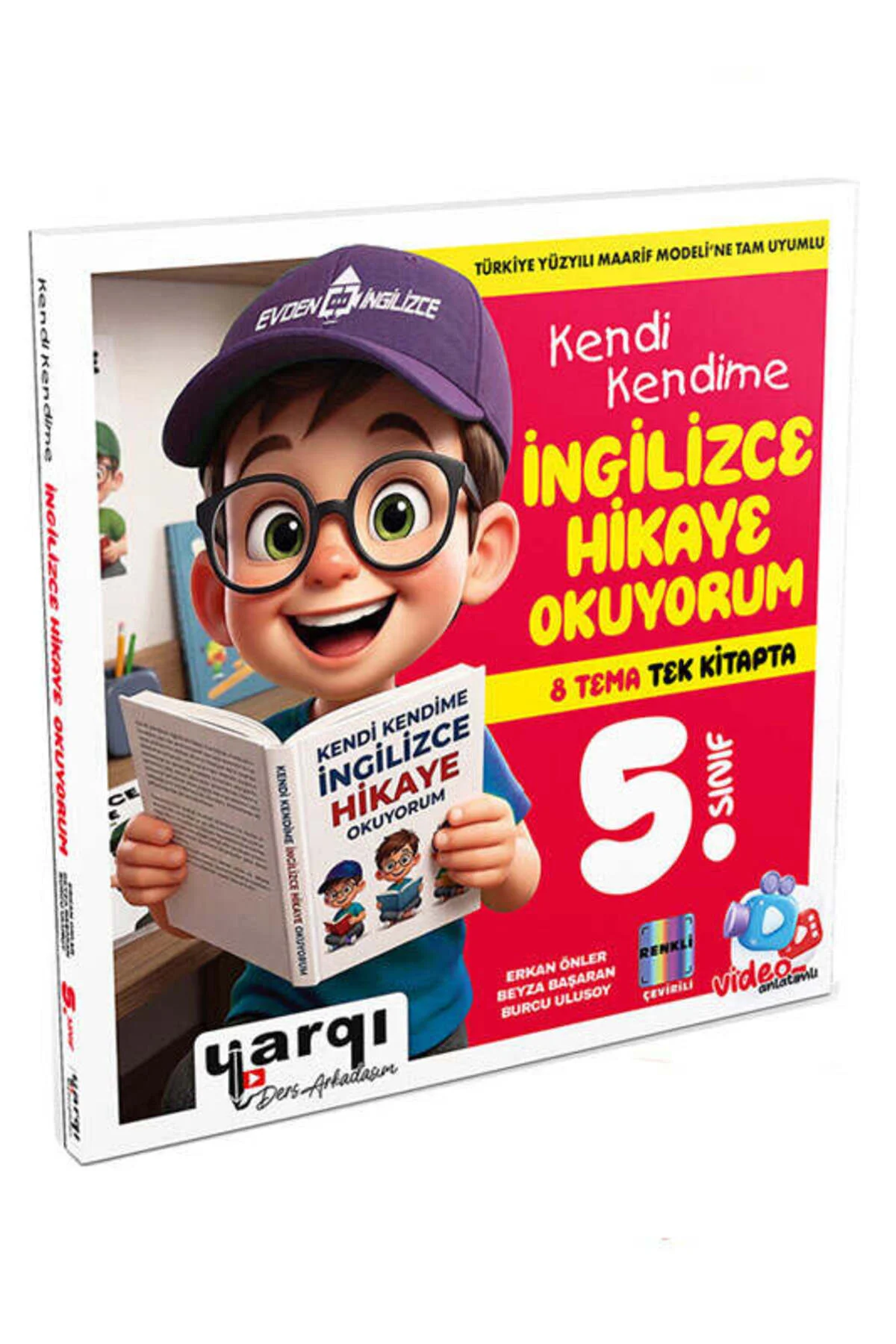 Yargı Ders Arkadaşım 5.Sınıf Kendi Kendime İngilizce Hikaye Okuyorum 8 Tema Tek Kitapta