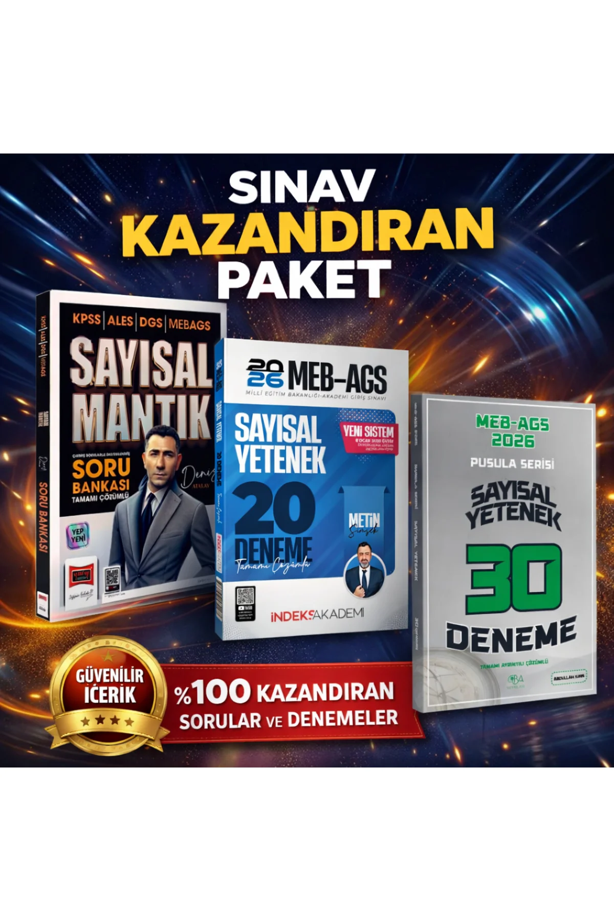Yargı KPSS ALES DGS MEB-AGS Sayısal Mantık Soru Bankası & MEB-AGS