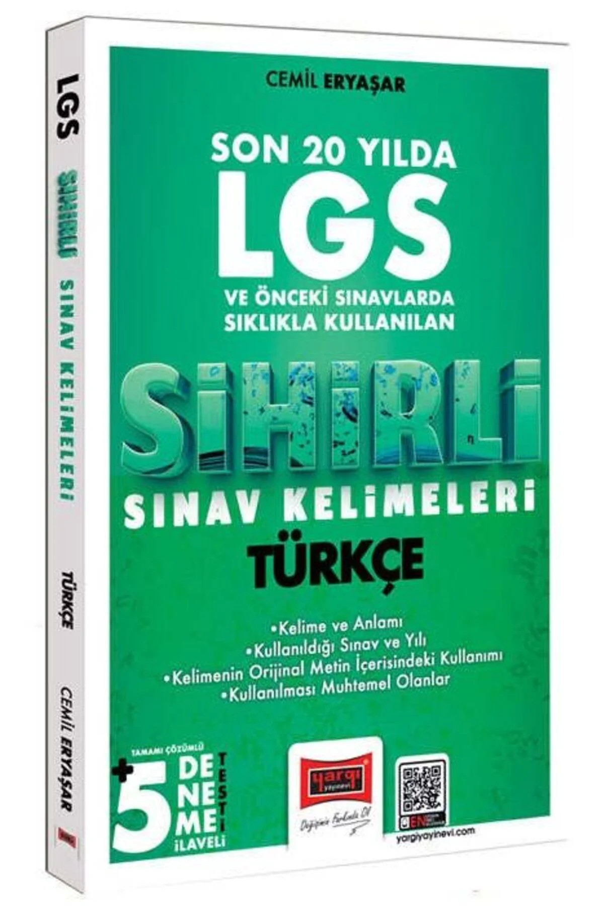 Yargı LGS Türkçe Son 20 Yılda Sıklıkla Kullanılan Sihirli Sınav Kelimeleri (5 Deneme İlaveli) Yargı