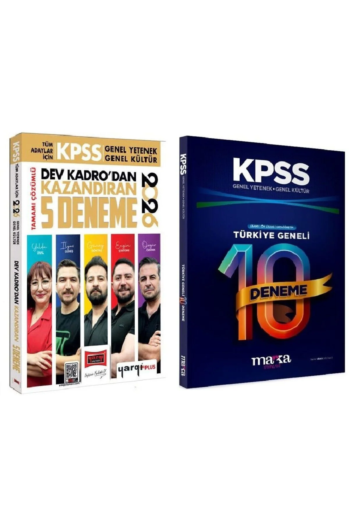 Yargı + Marka 2026 KPSS Genel Yetenek Genel Kültür Dev Kadrodan K