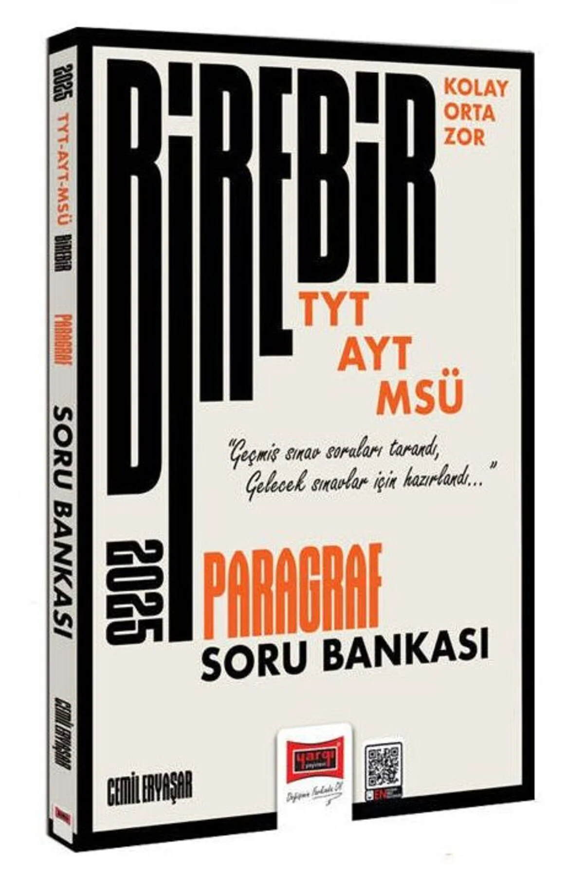 Yargı Yayınları 2025 TYT-AYT-MSÜ Kolay-Orta-Zor Paragraf Soru Ban
