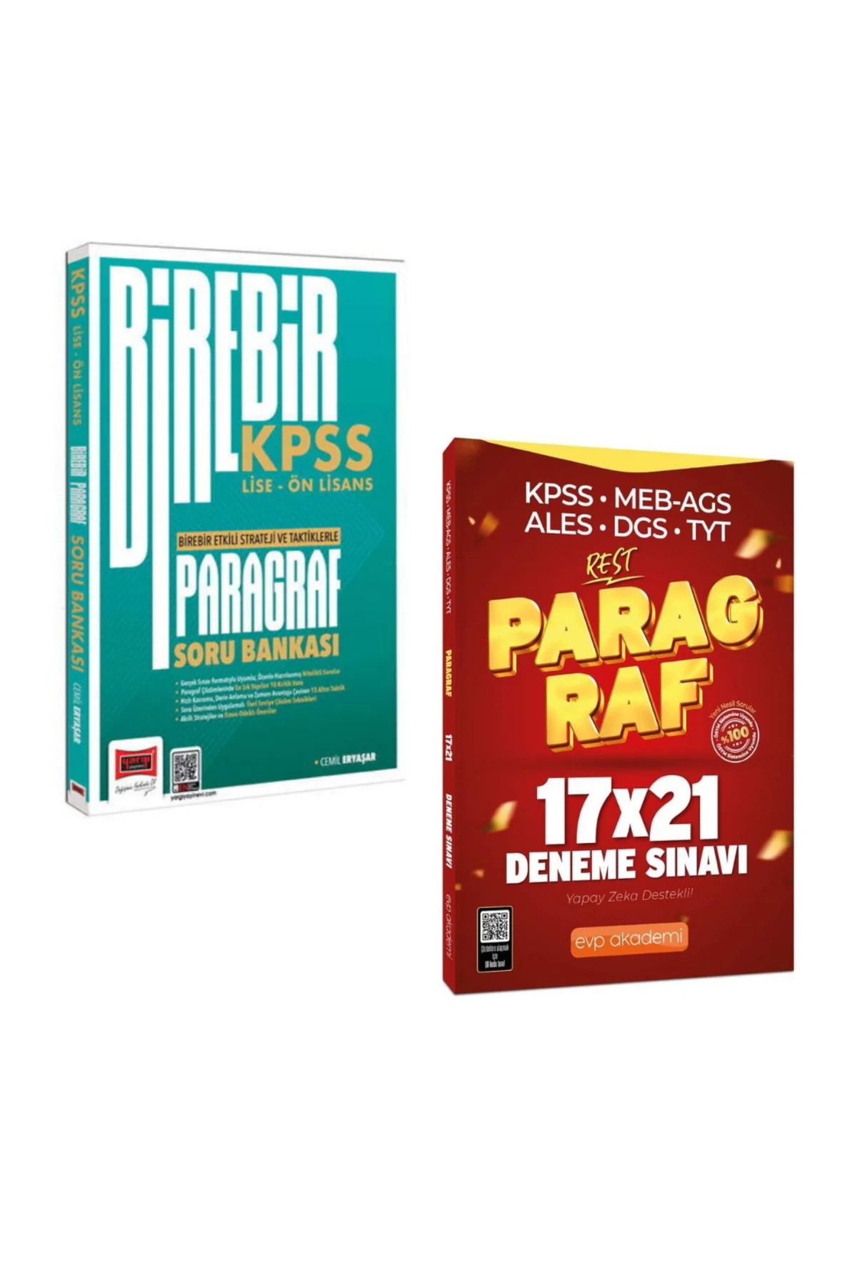 Yargı Yayınları 2026 Birebir KPSS Lise - Ön Lisans Paragraf Soru 