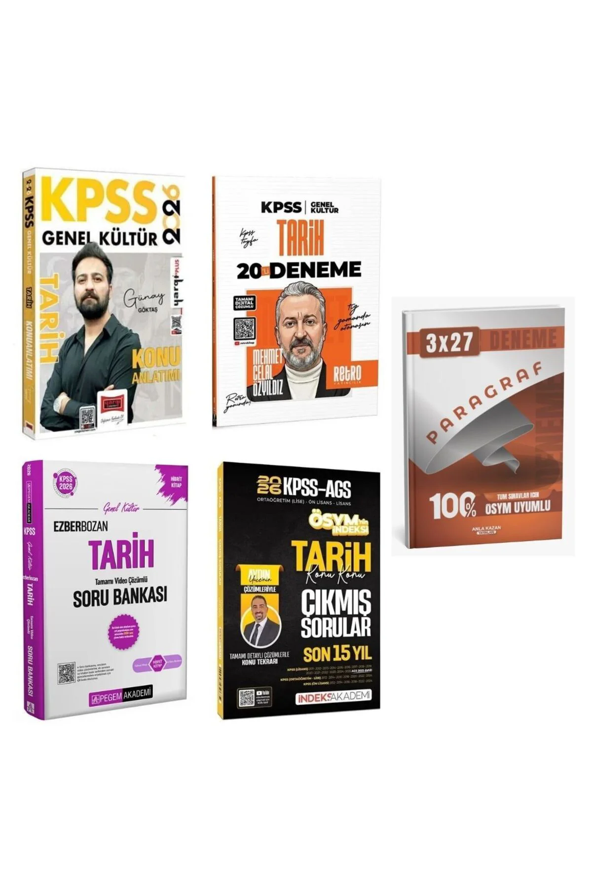 Yargı Yayınları 2026 KPSS Genel Kültür Tarih Konu Anlatımı + Pege