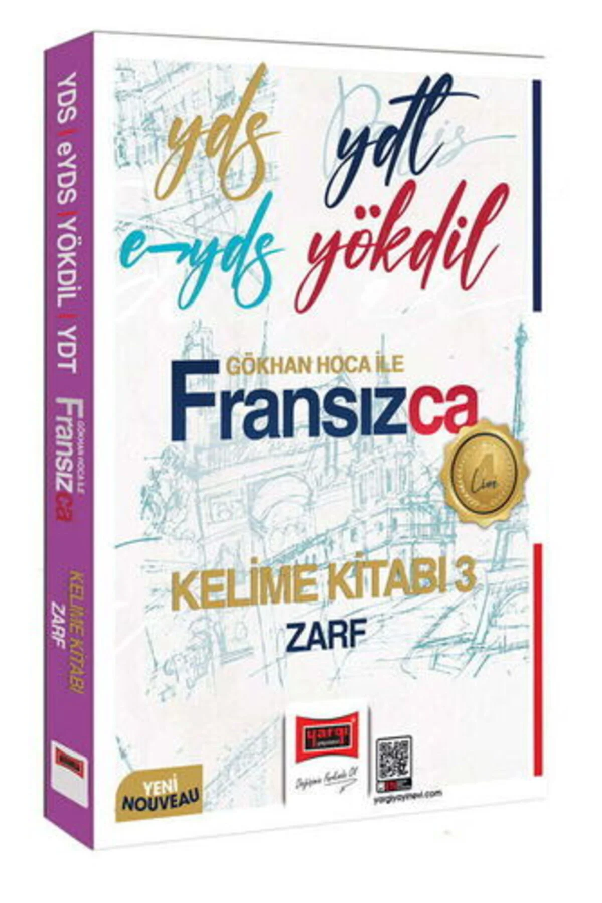 Yargı YDS YDT E-YDS YÖKDİL Fransızca Kelime Kitabı 3 Zarf