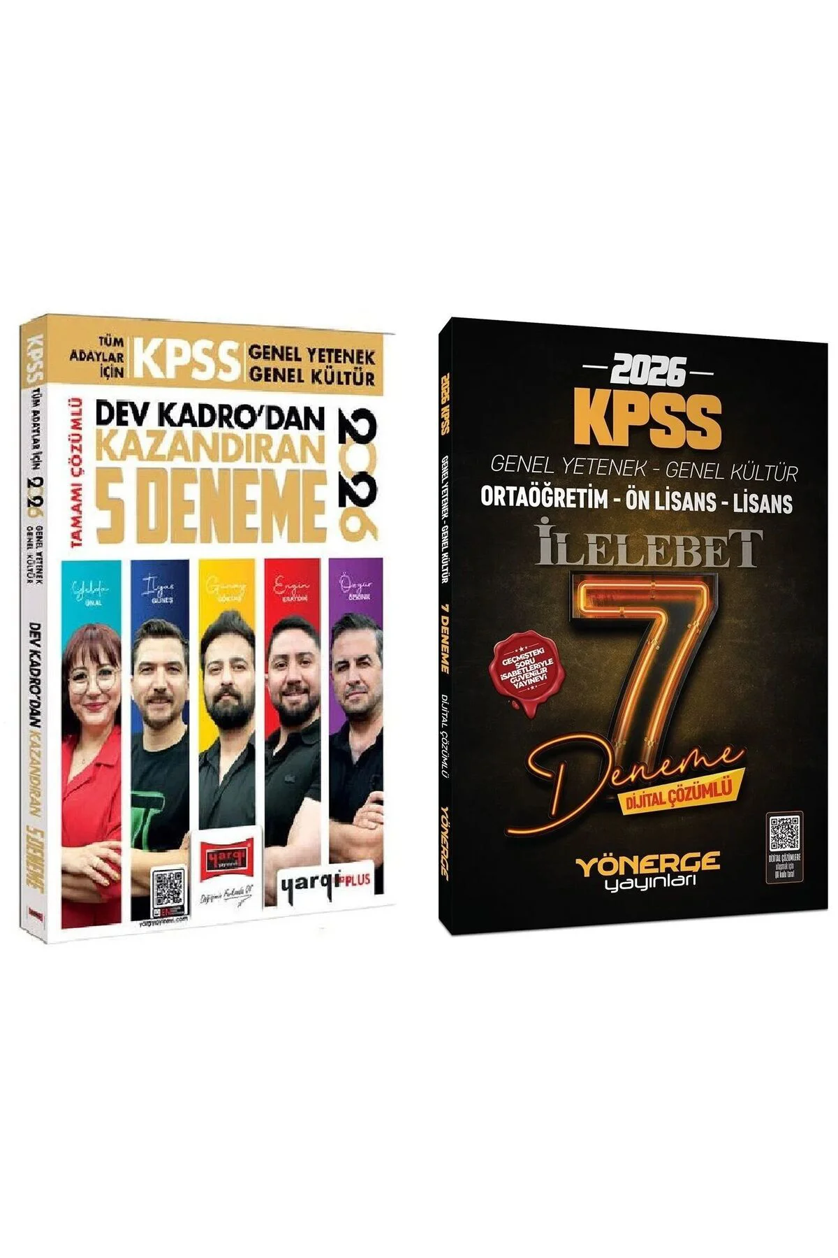 Yargı + Yönerge 2026 KPSS Genel Yetenek Genel Kültür Dev Kadrodan
