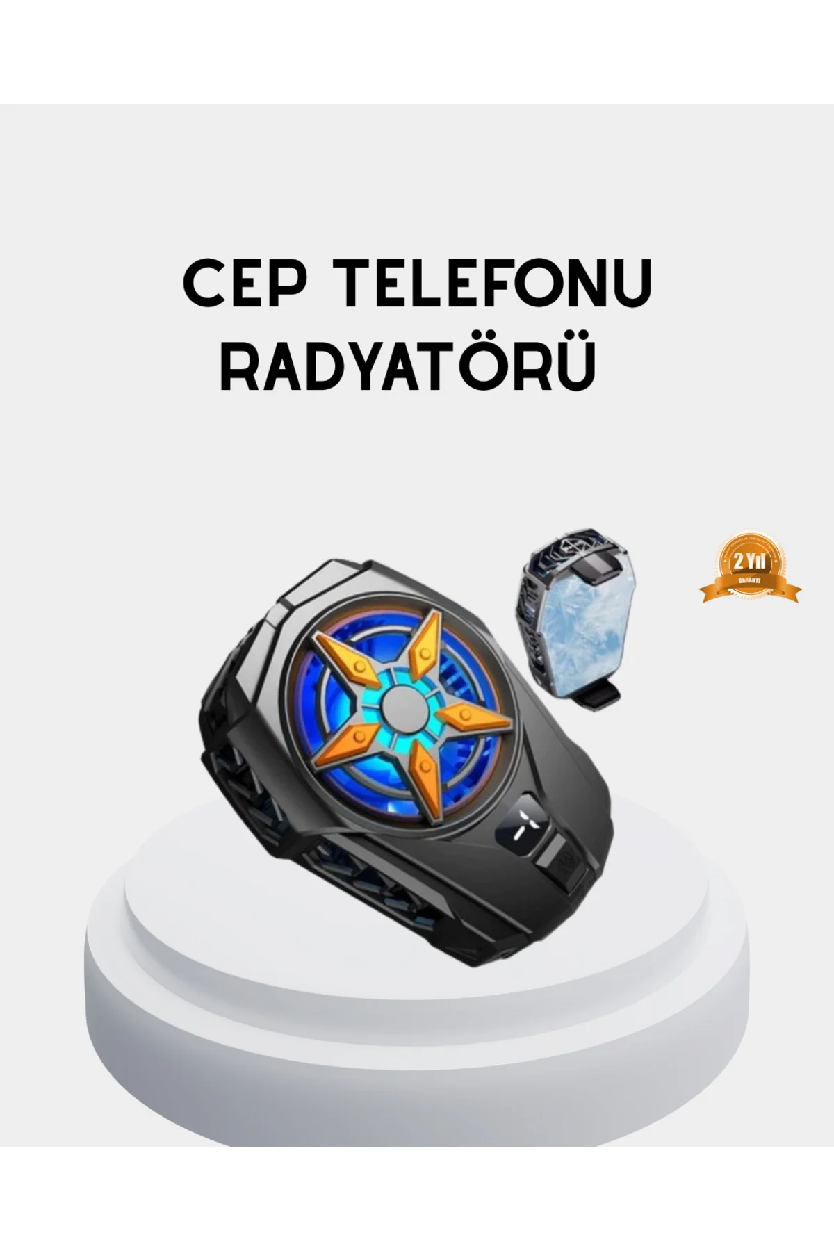 Yarı İletken Cep Telefonu Radyatörü 2 Hız Kademeli Dijital Ekranl