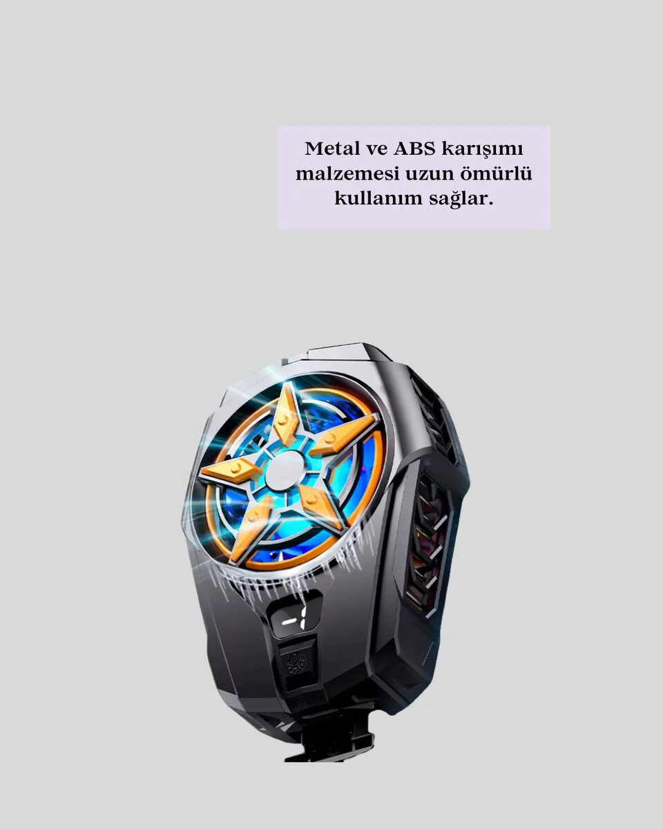 Yarı İletken Çipli Telefon Soğutma Aleti - Hızlı Soğutma ve Oyun Performansı