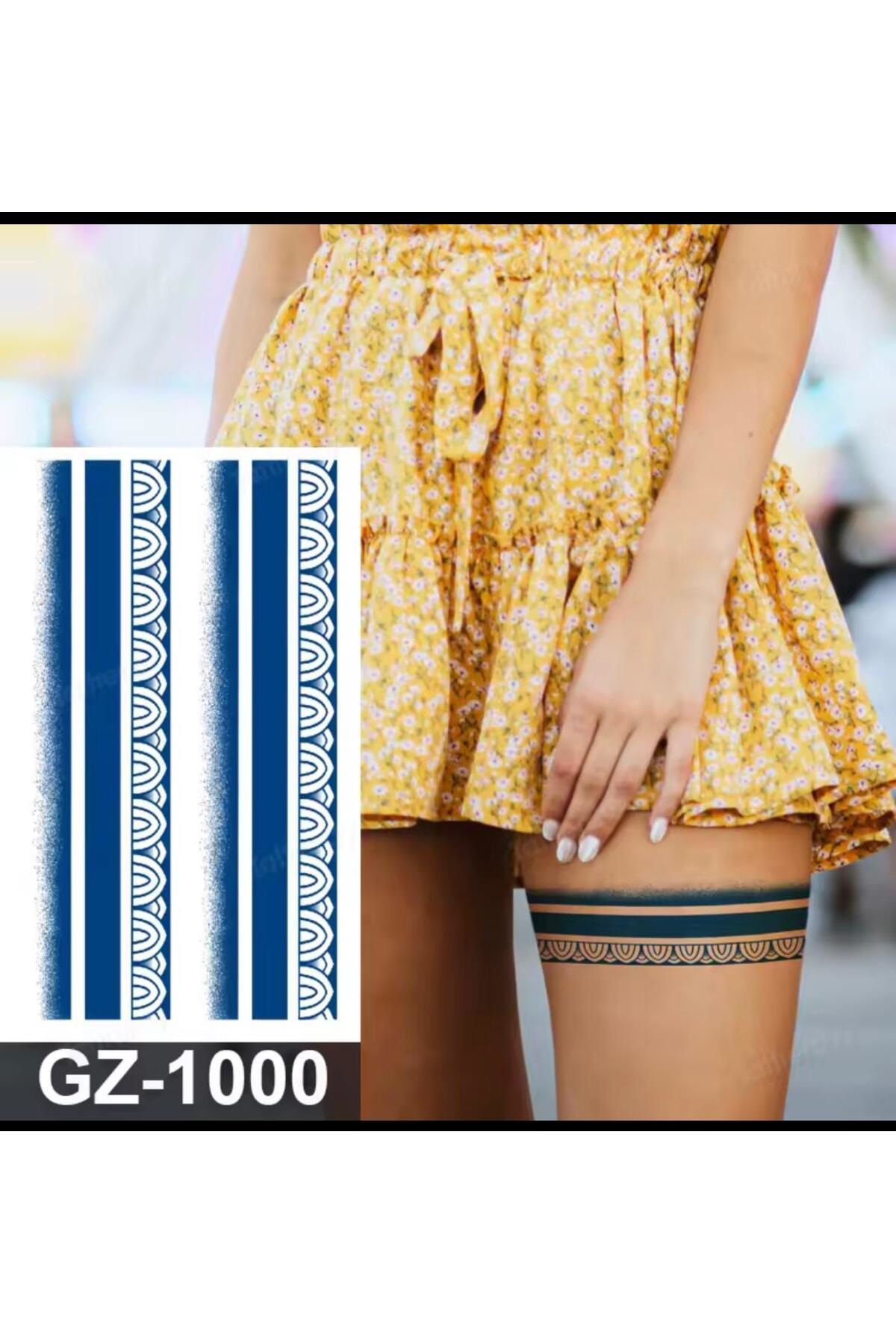 YARI KALICI ( MİN 15 GÜN MAX 1 AY) KOL BACAK TATTOO DÖVME