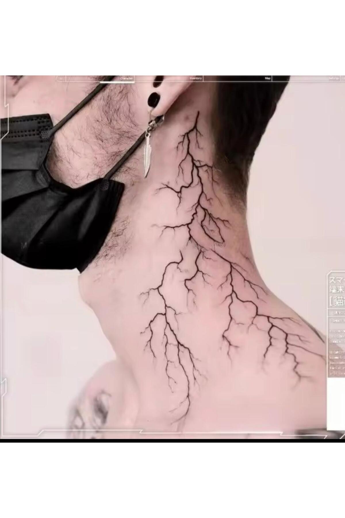 Arescollection Yari Kalici ( Min.15 Gün Max 1 Ay) Kol Bacak Sirt Göğüs Tattoo Dö