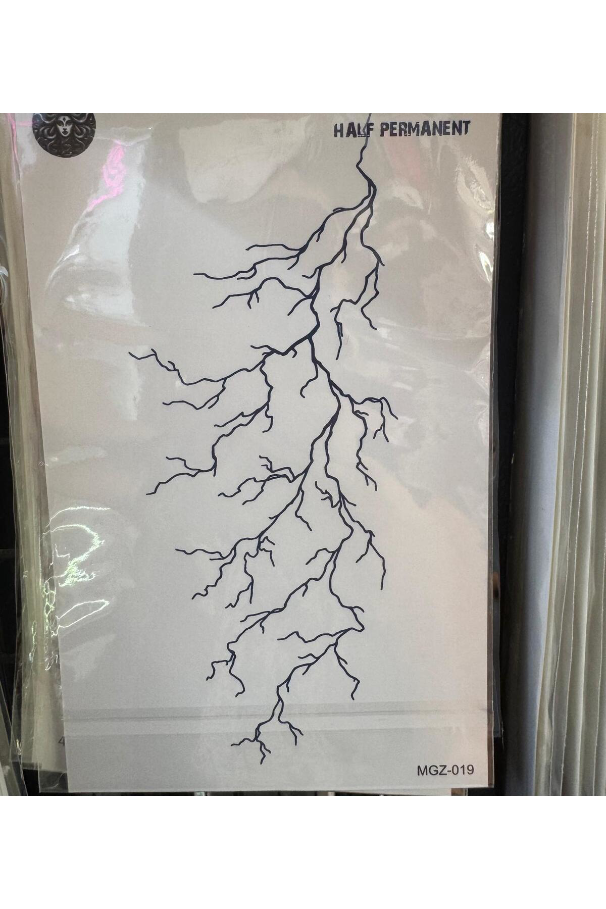 Arescollection Yari Kalici ( Min.15 Gün Max 1 Ay) Kol Bacak Sirt Göğüs Tattoo Dö