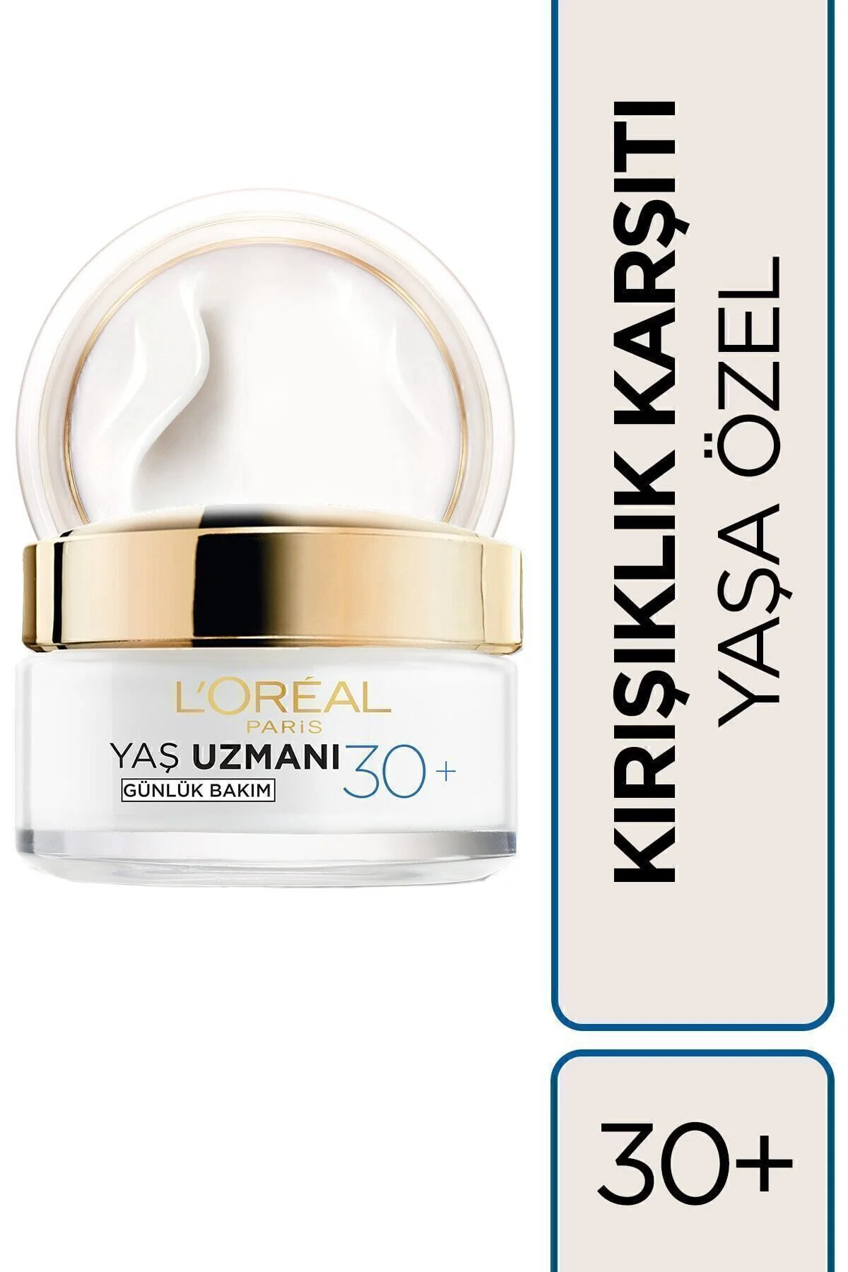 Yaş Uzmanı 30+ Kırışıklık Karşıtı Nemlendirici Gündüz Yüz Kremi 50ml Yaş Uzmanı 30+ Kırışıklık Karşıtı Nemlendirici Gündüz Yüz Kremi 50ml