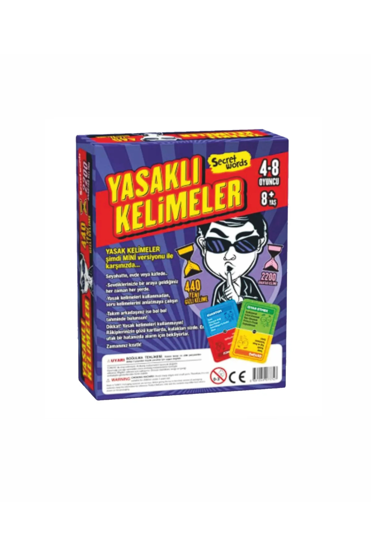 Yasaklı Kelimeler MİNİ – Secret Words - Tabu - Eğlenceli ve Zeka Geliştirici Kelime Oyunu ! Yasaklı Kelimeler MİNİ – Secret Words - Tabu - Eğlenceli ve Zeka Geliştirici Kelime Oyunu !