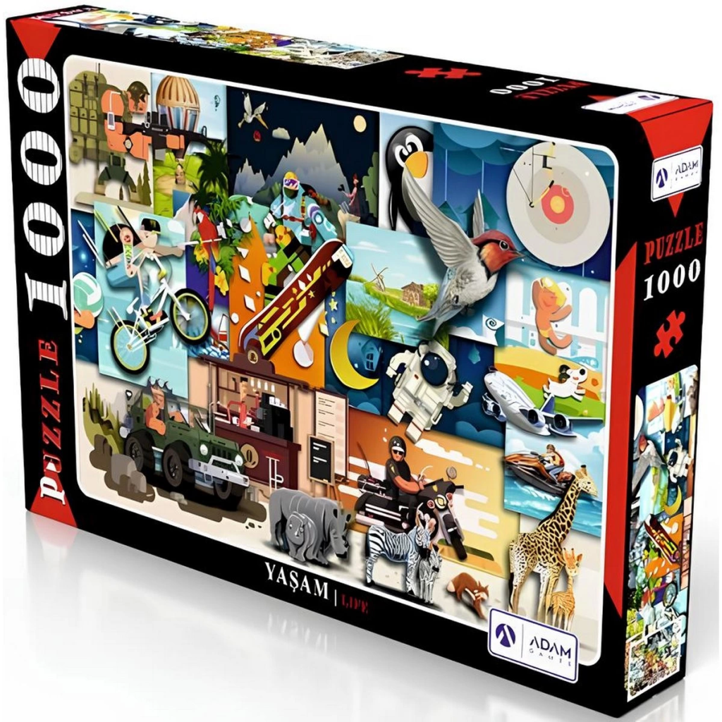 Yaşam 1000 Parça Puzzle Yaşam 1000 Parça Puzzle