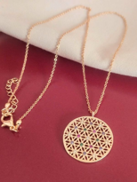 YAŞAM ÇİÇEĞİ FİGÜR GOLD KOLYE-KOL162 YAŞAM ÇİÇEĞİ FİGÜR GOLD KOLYE-KOL162