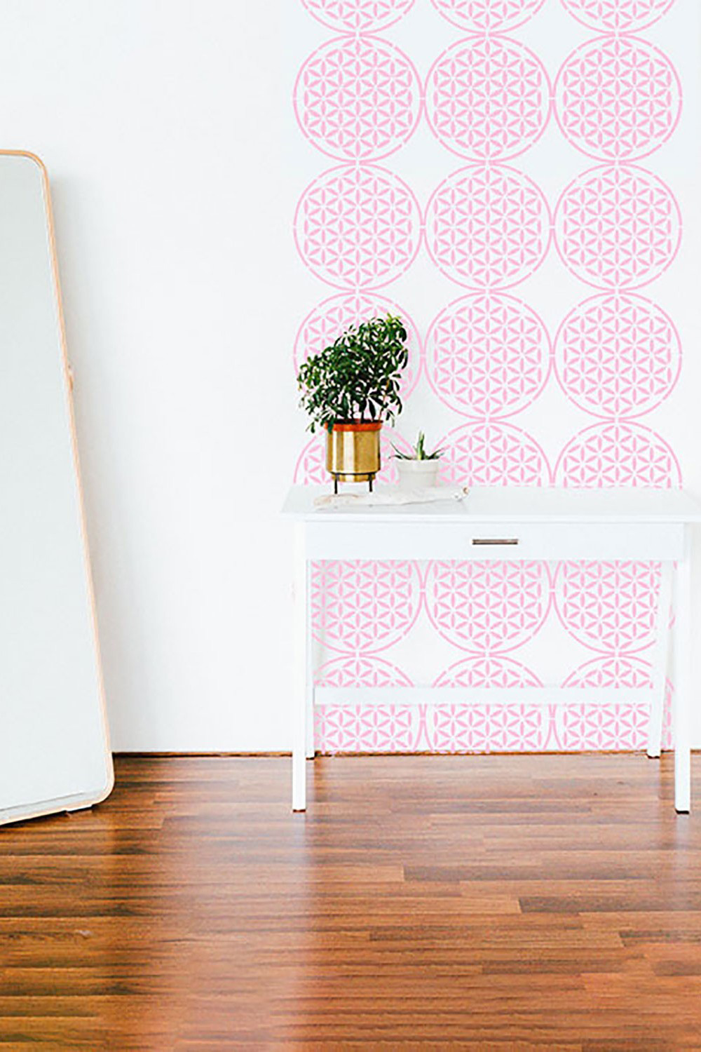 Artikel Yaşam Çiçeği Stencil Boyama Şablonu 30X30 Cm, Duvar Stencil, Faya Artikel Yaşam Çiçeği Stencil Boyama Şablonu 30X30 Cm, Duvar Stencil, Faya