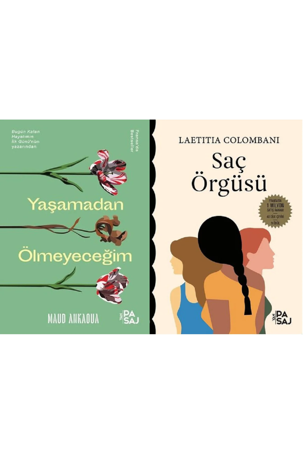 Yaşamadan Ölmeyeceğim + Saç Örgüsü 2 Kitap Set