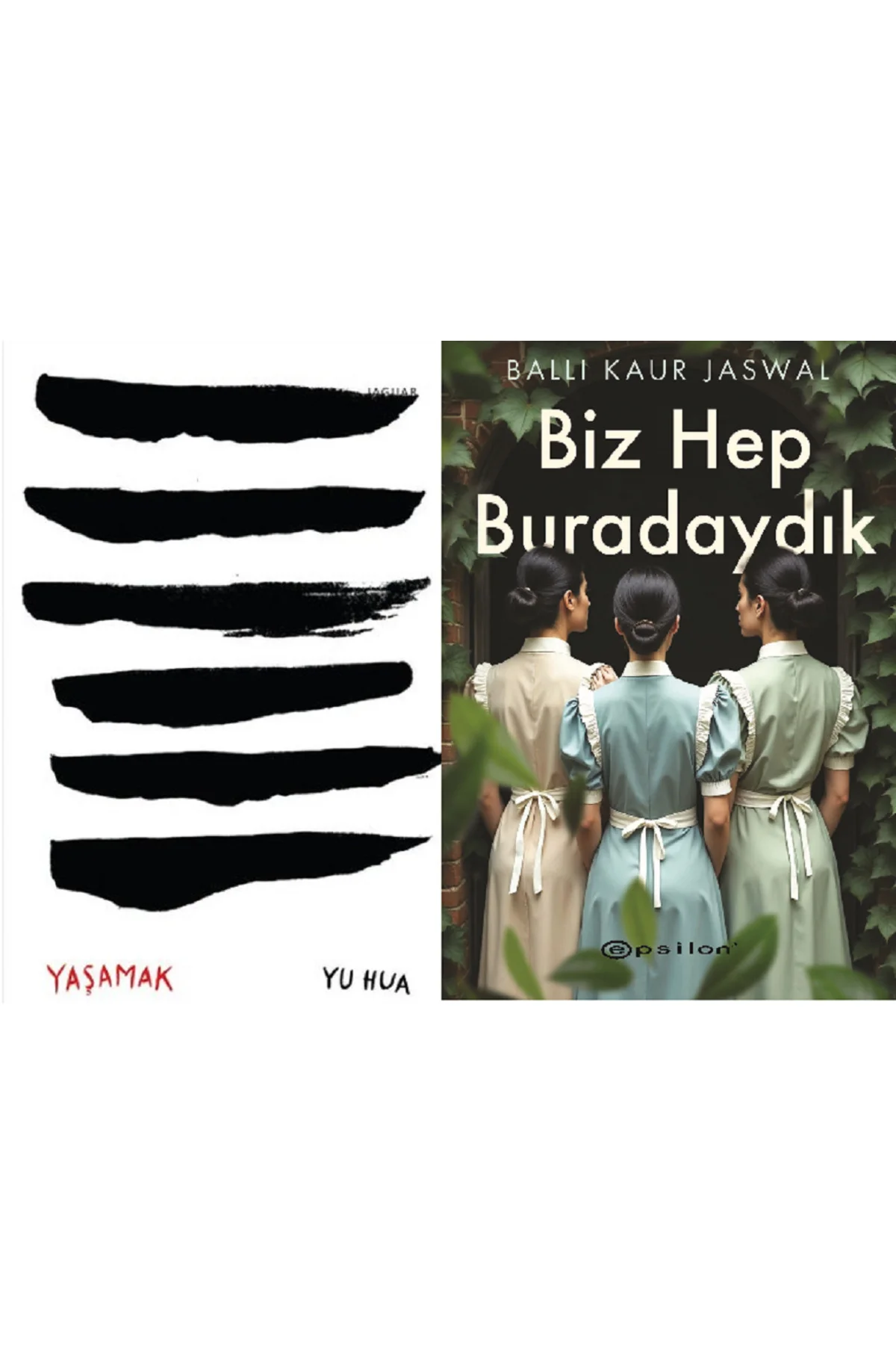Yaşamak + Biz Hep Buradaydık 2 Kitap Set