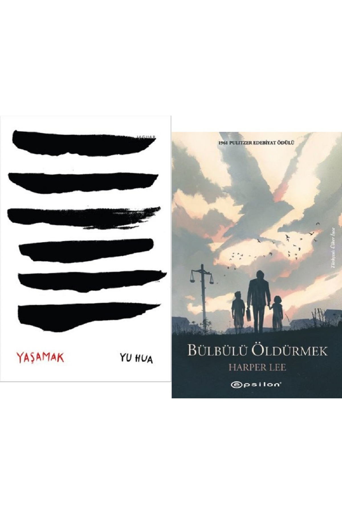 Epsilon Yayınevi Yaşamak + Bülbülü Öldürmek / 2 Kitap Set
