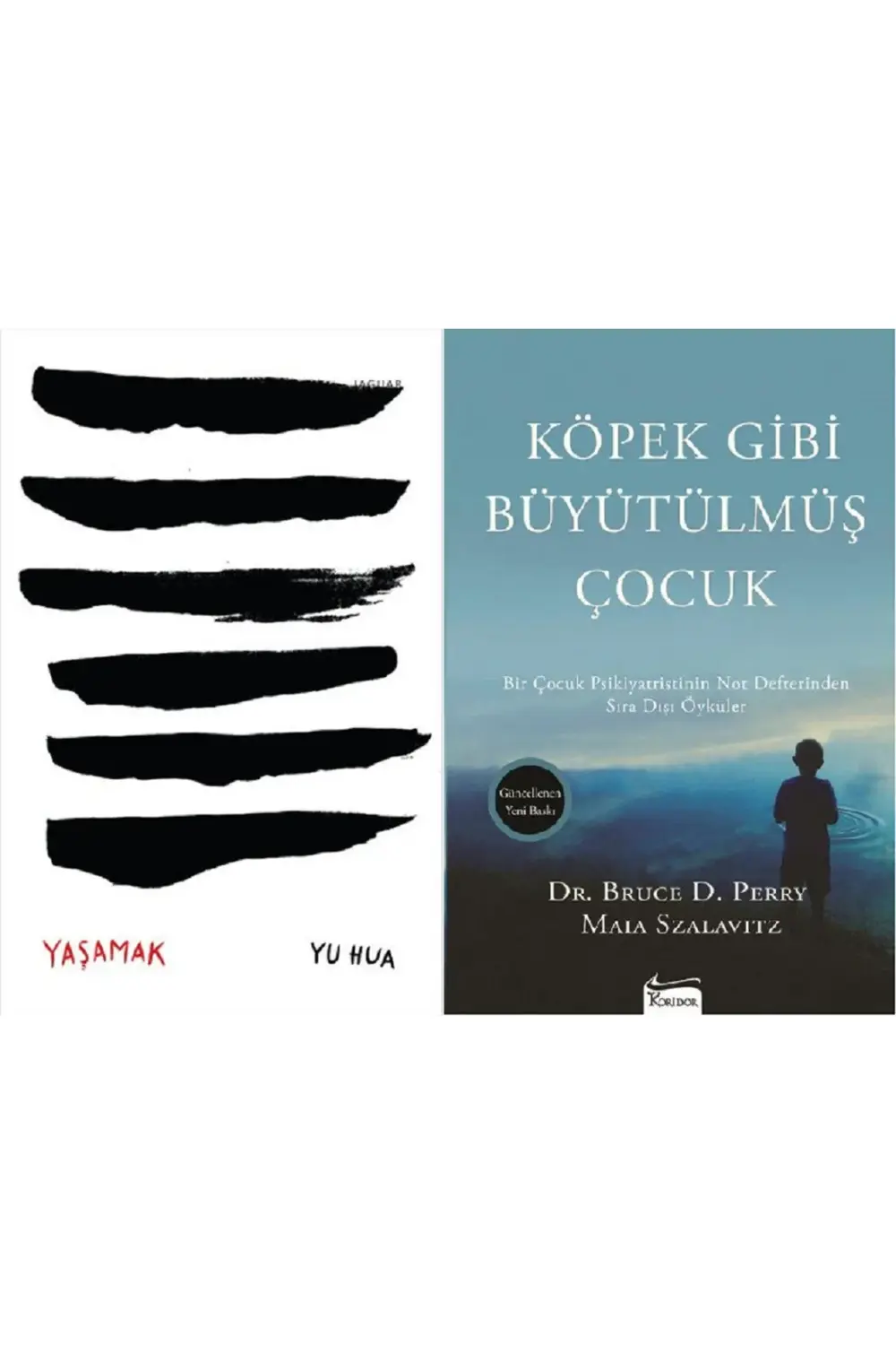 Yaşamak + Köpek Gibi Büyütülmüş Çocuk 2 Kitap Set