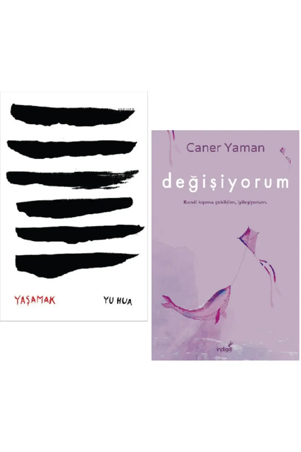 Yaşamak - Yu Hua + Değişiyorum - Caner Yaman 2 Kitap Set