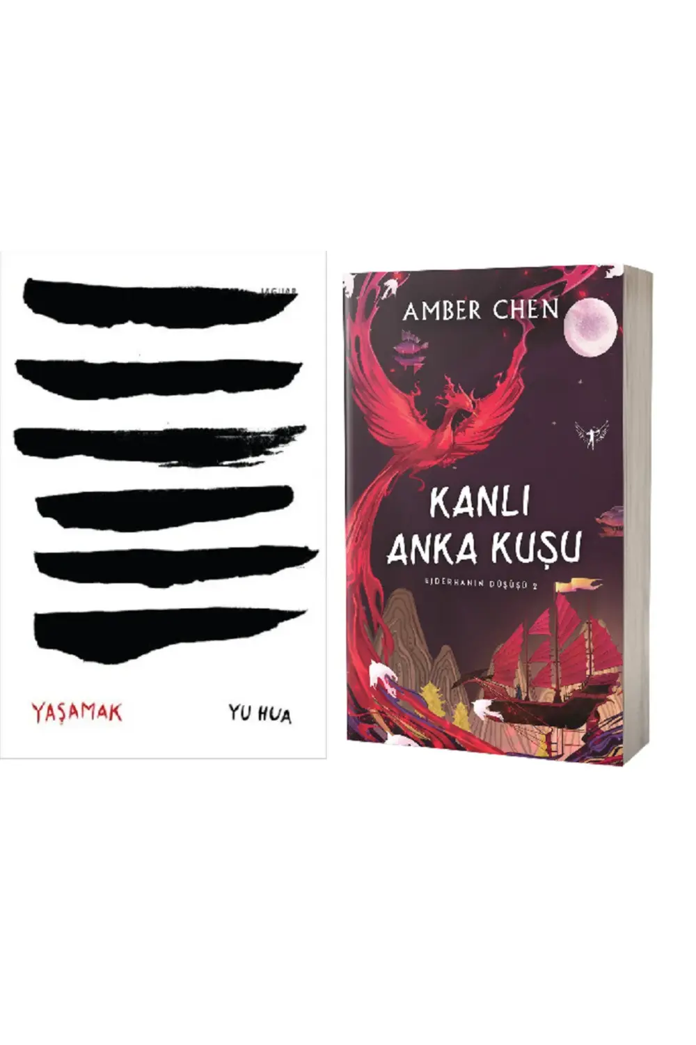 Yaşamak - Yu Hua + Kanlı Anka Kuşu - Ejderhanın Düşüşü 2 ( 2 Kita