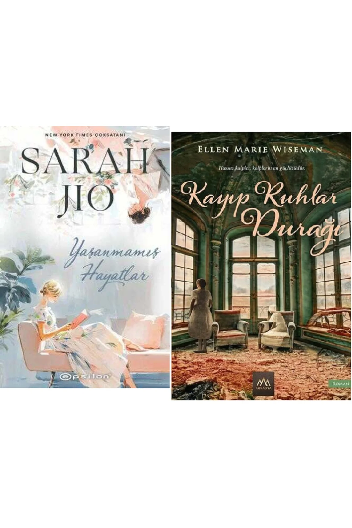 Yaşanmamış Hayatlar + Kayıp Ruhlar Durağı / 2 Kitap Set Yaşanmamış Hayatlar + Kayıp Ruhlar Durağı / 2 Kitap Set