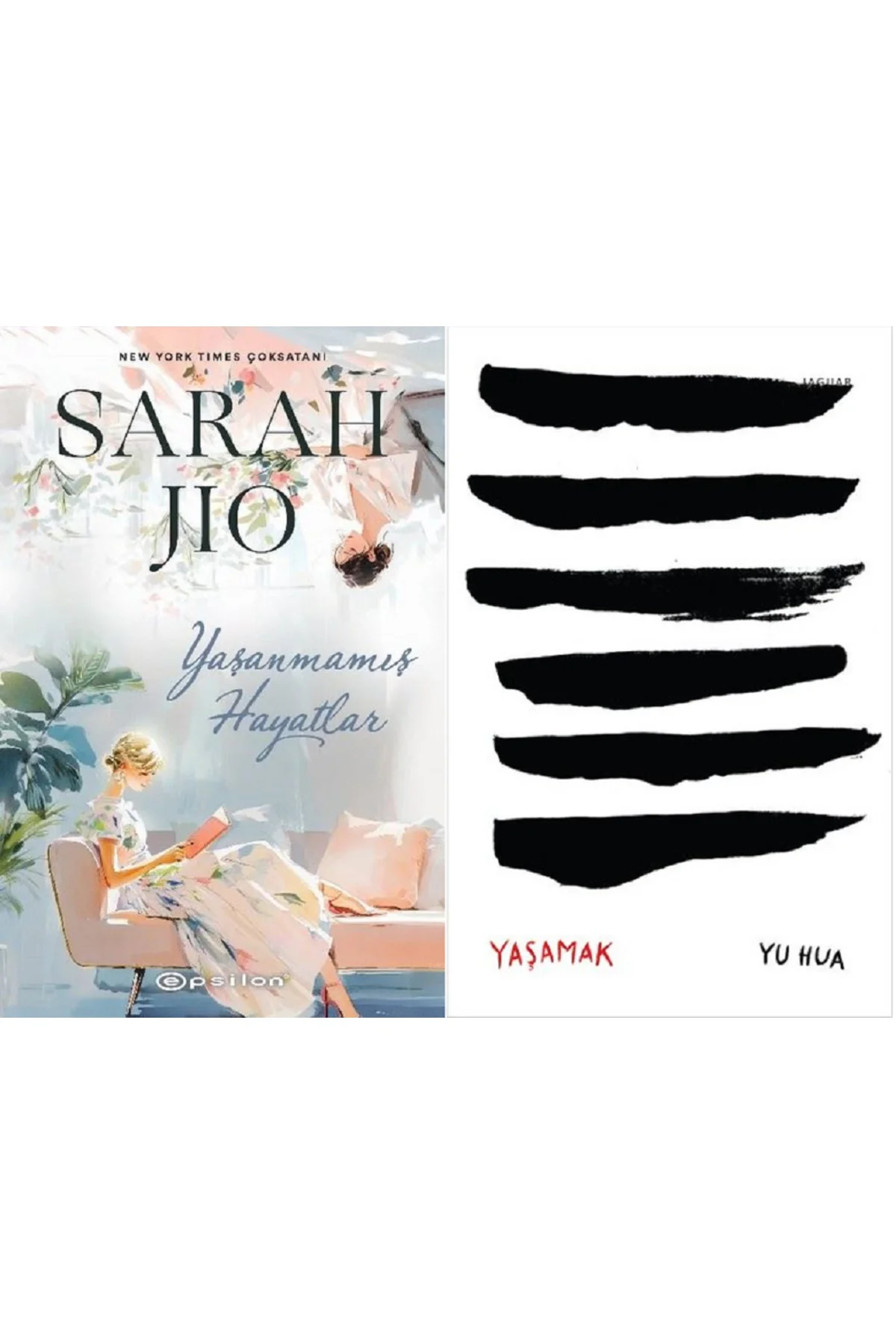 Yaşanmamış Hayatlar + Yaşamak Yua Hua 2 Kitap Set