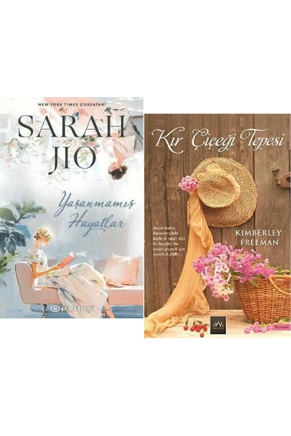 Yaşanmamış Hayatlar + Kır Çiçeği Tepesi / 2 Kitap Set