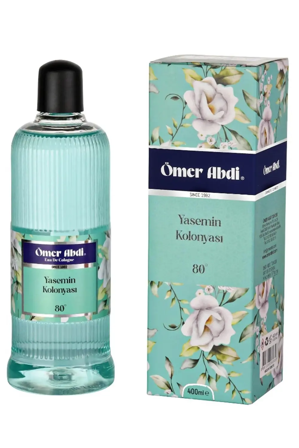 Yasemin Kolanyası 80 Derece Pet Şişe 400ml-Yasemin Kolanyası