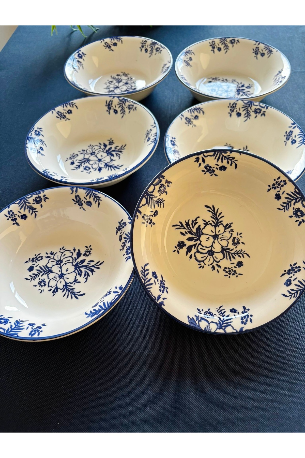 Yasemin Model 6 Adet Çorba kadesi