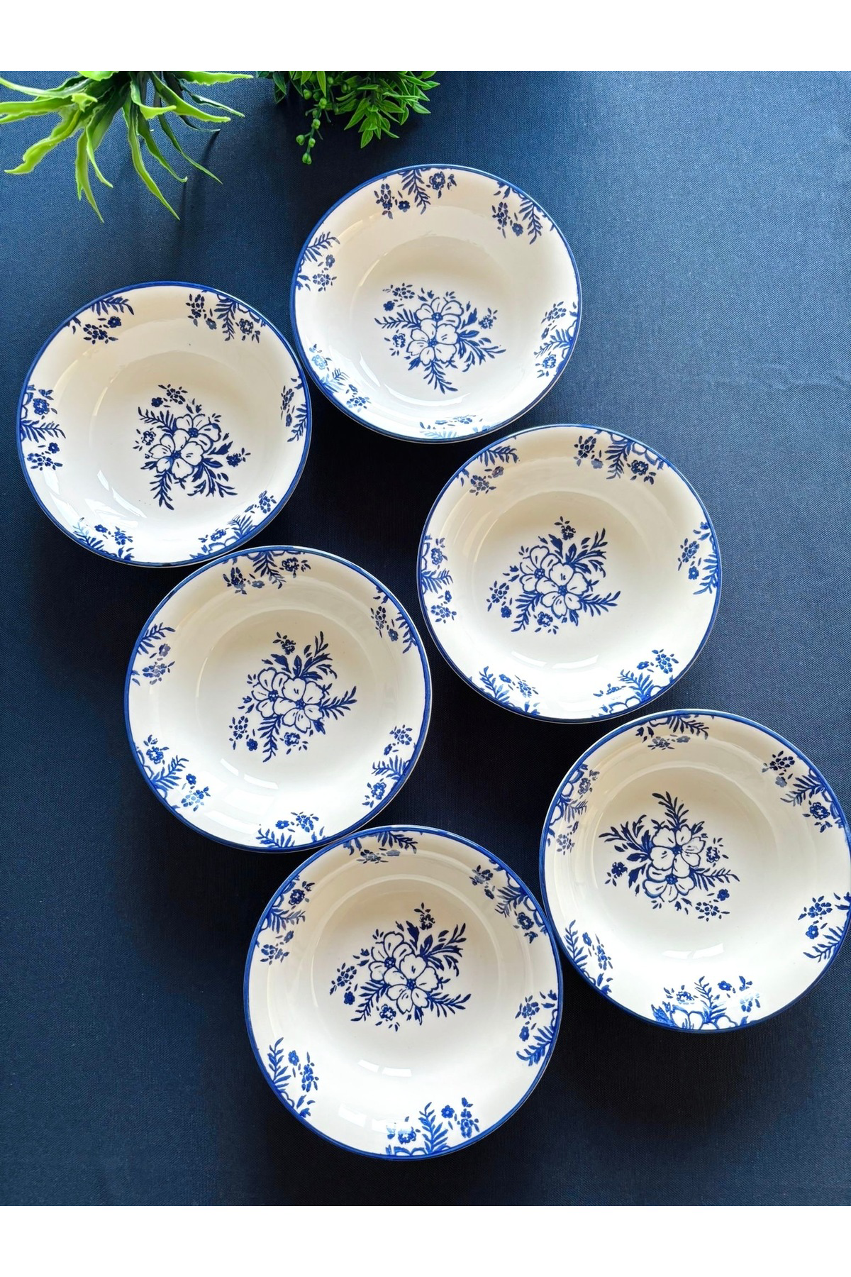 Yasemin Model 6 Adet Çorba kadesi