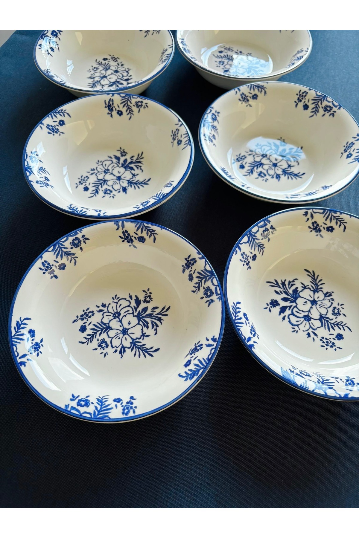 Yasemin Model 6 Adet Çorba kadesi