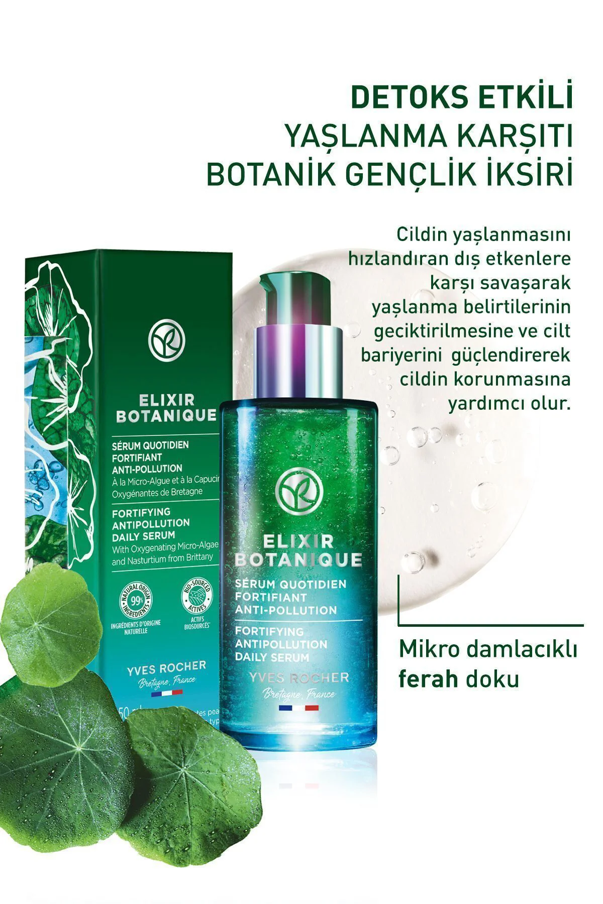 Yaşlanma Karşıtı Bitkisel Antioksidan Bakım Elixir Botanique-seru