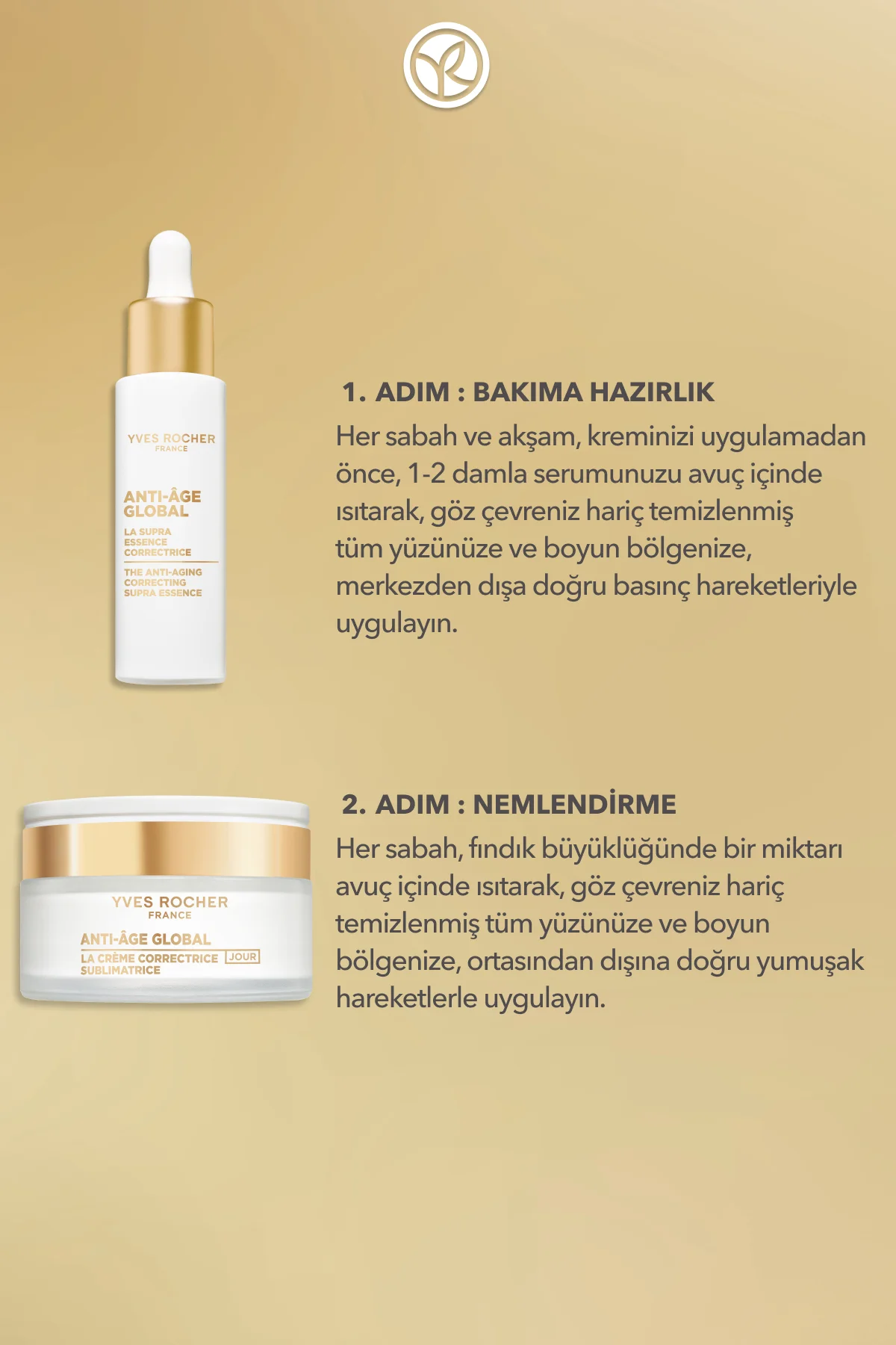 Yaşlanma Karşıtı Gündüz 2'li Bakım Seti- Gündüz Serumu 30 ml& Gün