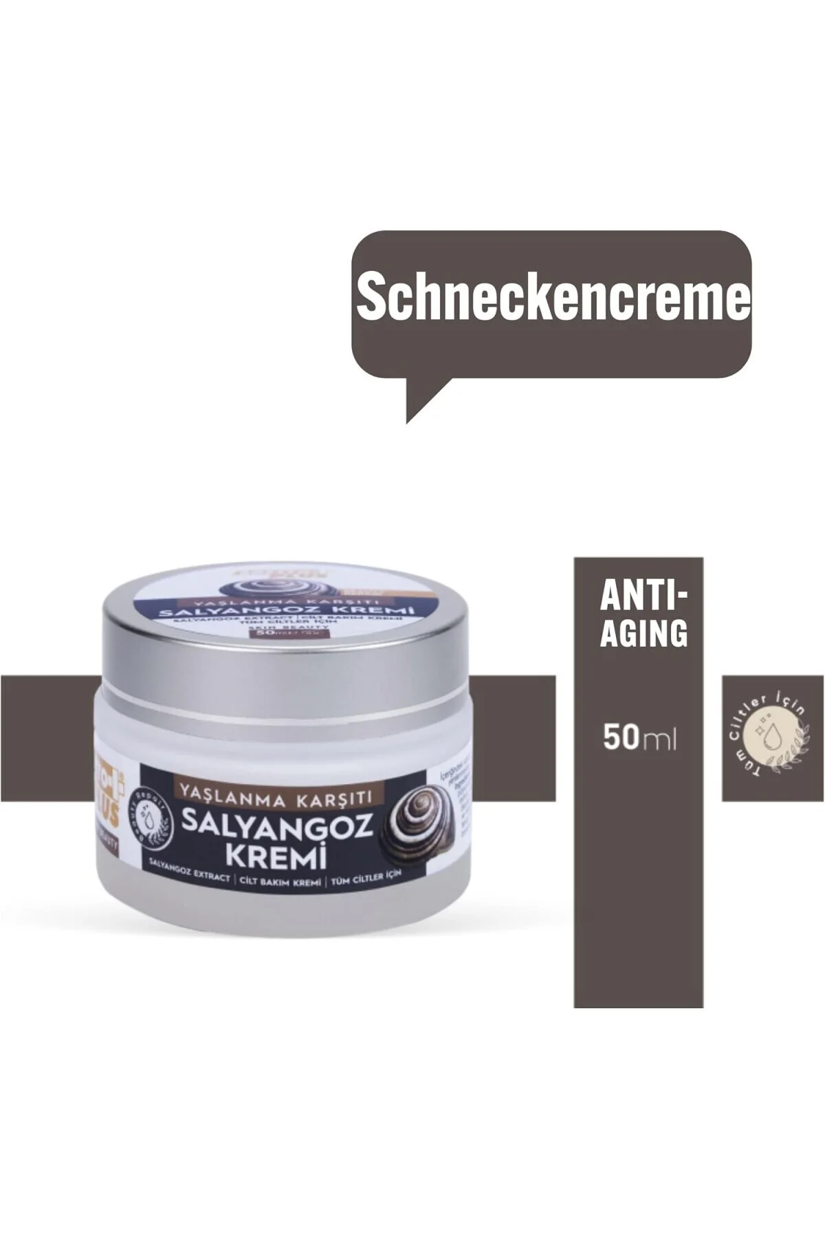Yaşlanma Karşıtı Salyangoz Kremi 50 Ml