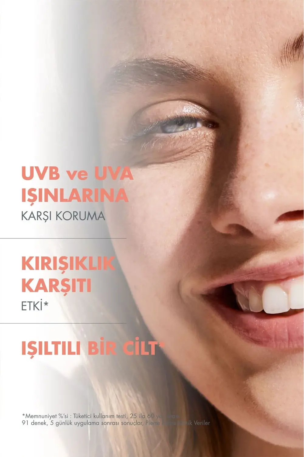 Yaşlanma Karşıtı SPF 50+ Nemlendirici Güneş Kremi 50 ml