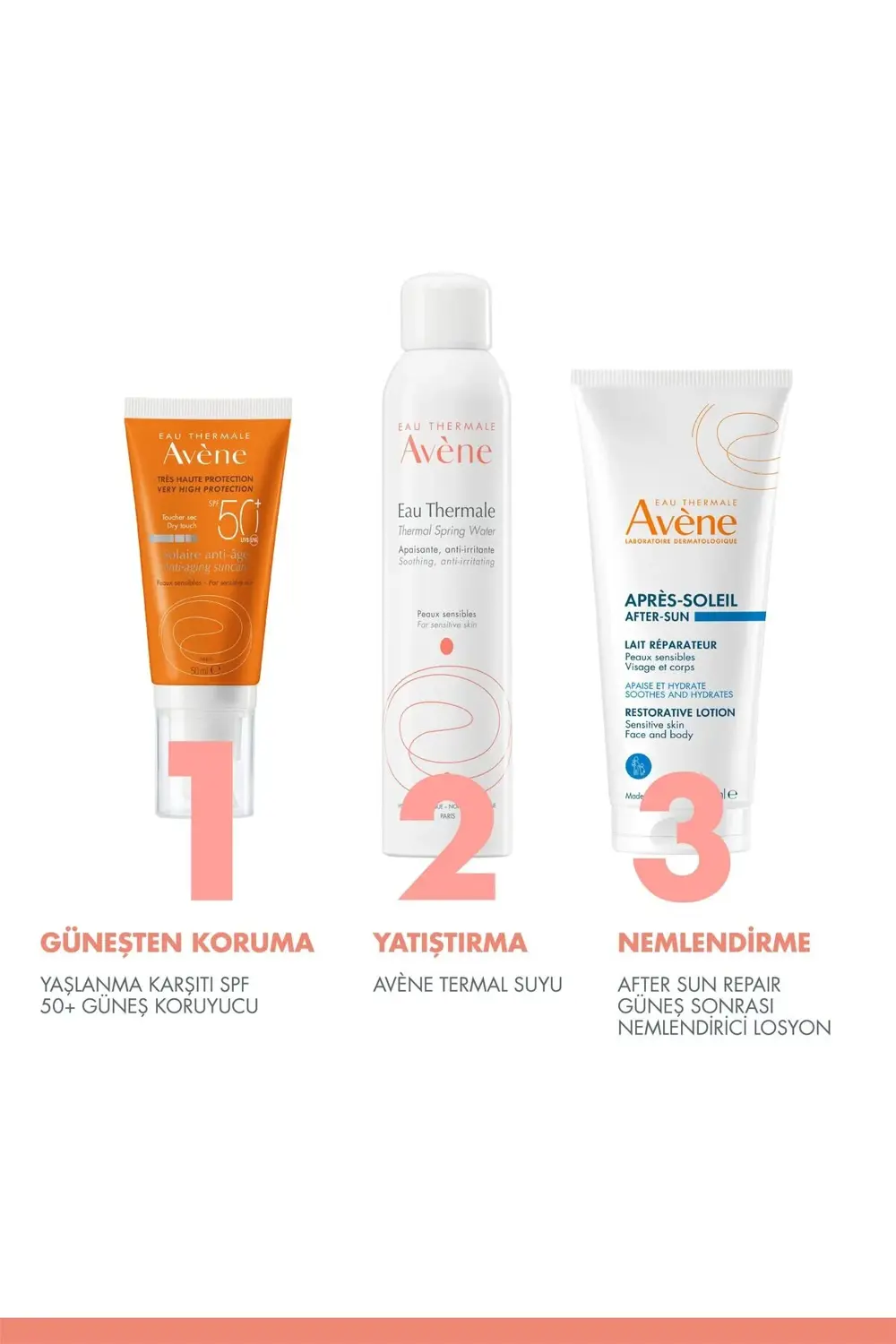Yaşlanma Karşıtı SPF 50+ Nemlendirici Güneş Kremi 50 ml