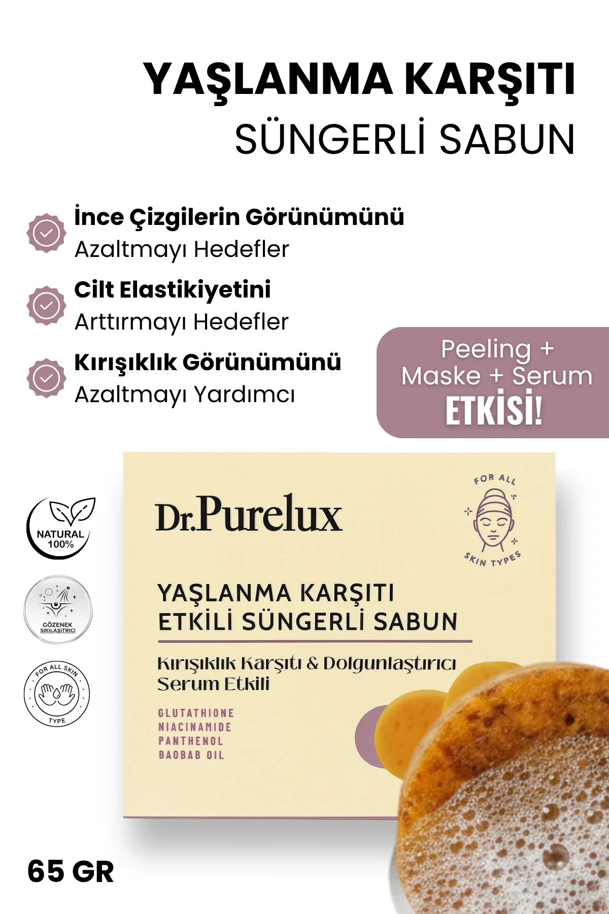 Yaşlanma ve Kırışıklık Karşıtı, Dolgunlaştırıcı Serum Etkili - Pe
