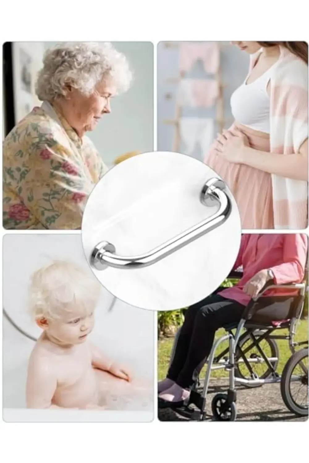 Yaşlı, Bedensel Engelli Tutunma Barı, Hasta Tutunma Barı, Küvet T