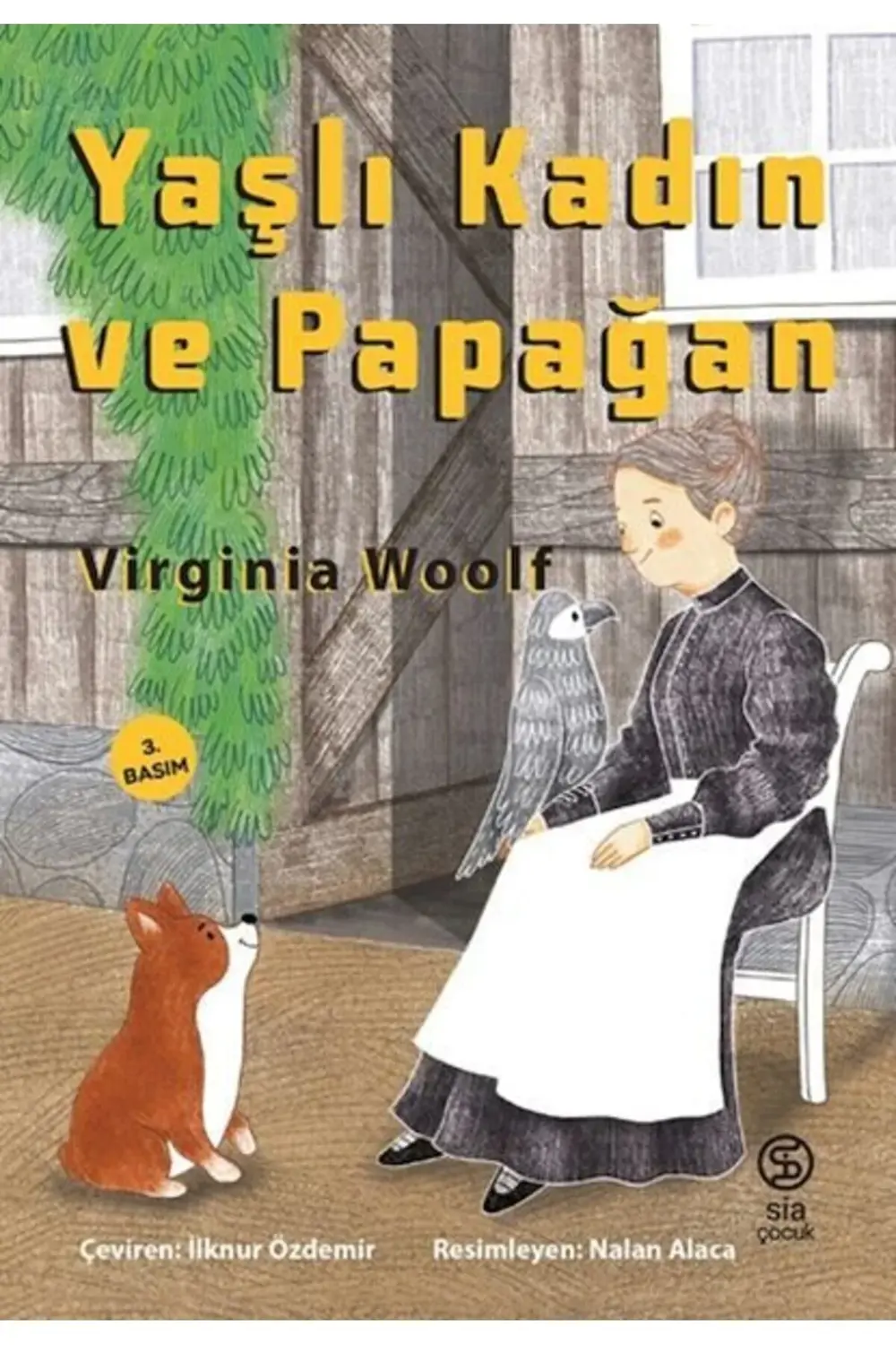 Yaşlı Kadın ve Papağan